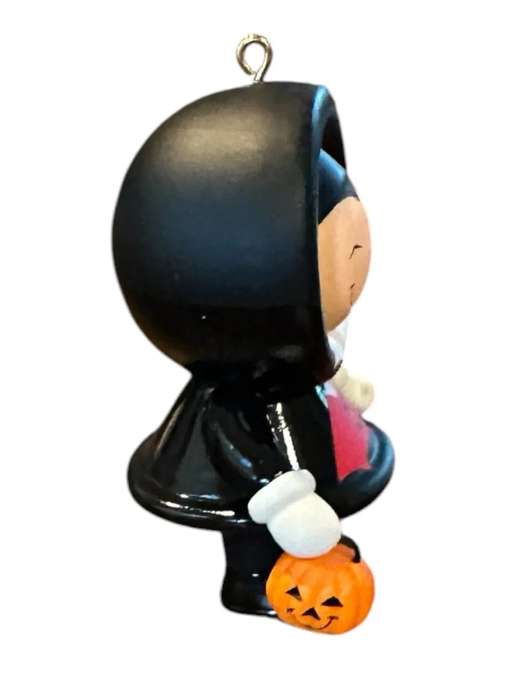 Hallmark Black and Pink Vampire Trick-or-Treater Ornament